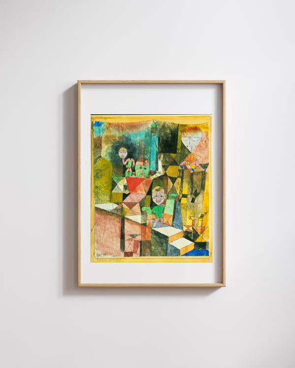 Paul Klee - Mucizenin Sunumu fine art baskı