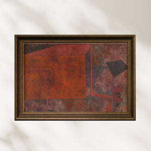 Paul Klee - Kırmızı Ev poster