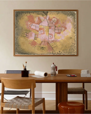 Paul Klee - Dönen Ev Fine Art Baskı