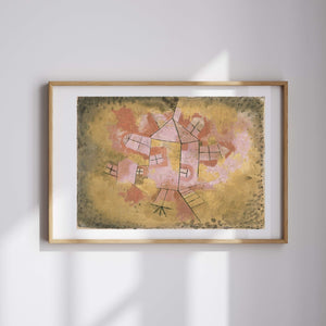 Paul Klee - Dönen Ev Fine Art Baskı