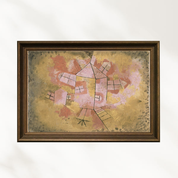 Paul Klee - Dönen Ev