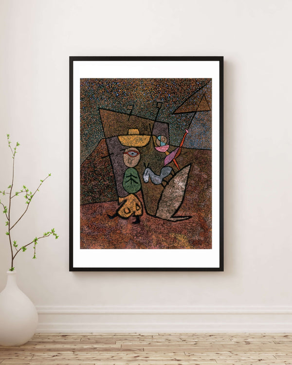 Paul Klee - Gezici Sirk fine art baskı