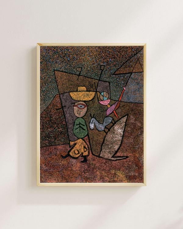 Paul Klee - Gezici Sirk fine art baskı