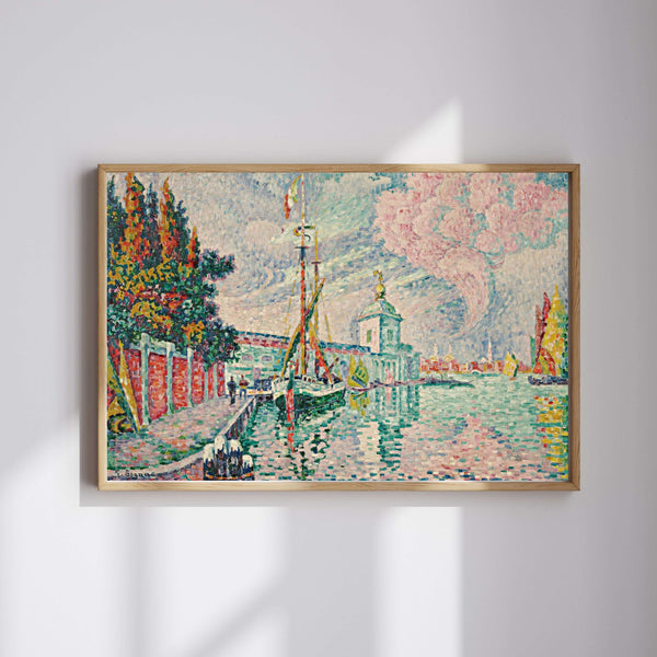 Paul Signac - Venedik Gümrük Binası