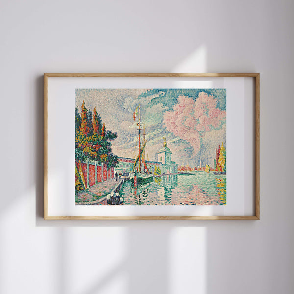 Paul Signac - Venedik Gümrük Binası