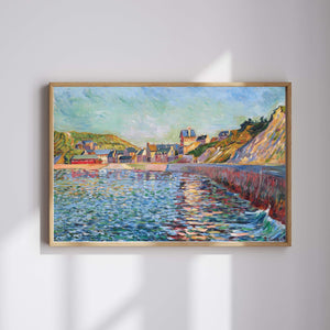Paul Signac - Port-en-Bessin - Dış Liman Fine Art Baskı