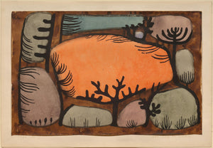 Paul Klee - Ormanda Gün tablo