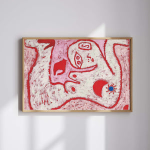 Paul Klee - Tanrılar İçin Bir Kadın Fine Art Baskı
