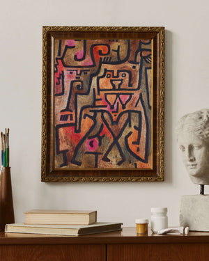 Paul Klee - Orman Cadıları fine art baskı