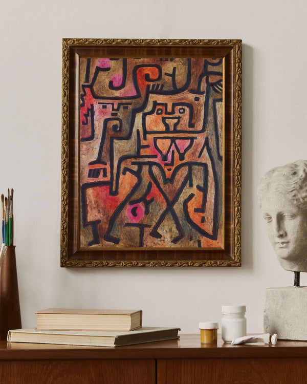 Paul Klee - Orman Cadıları fine art baskı