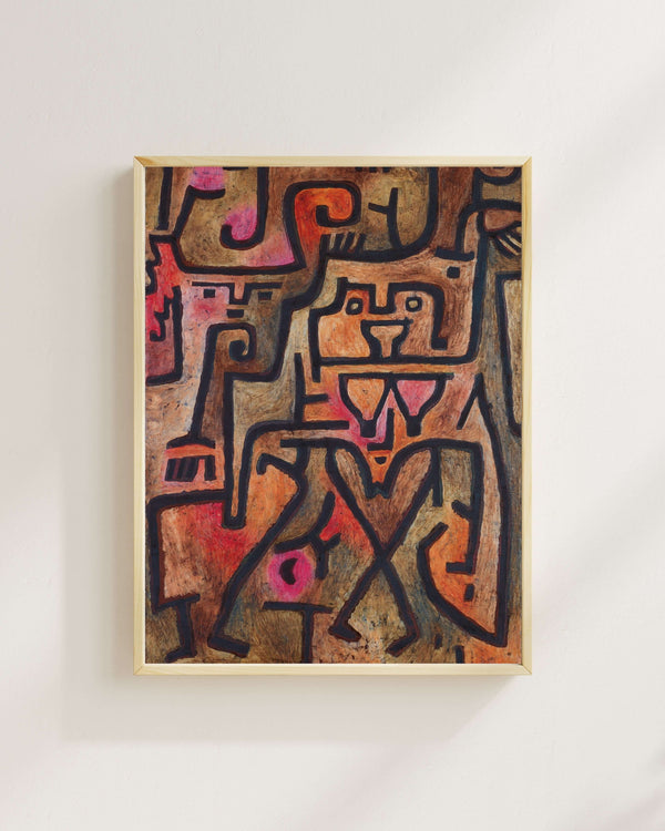 Paul Klee - Orman Cadıları fine art baskı