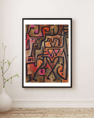 Paul Klee - Orman Cadıları fine art baskı