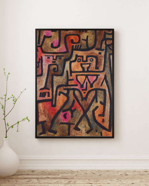 Paul Klee - Orman Cadıları fine art baskı
