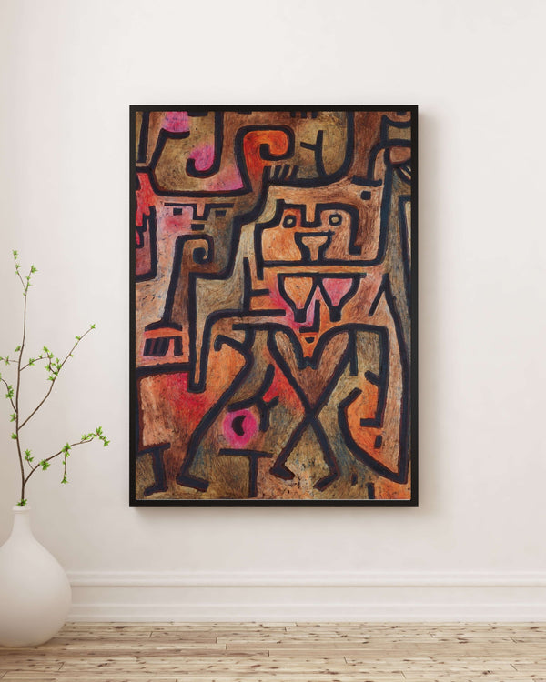 Paul Klee - Orman Cadıları fine art baskı