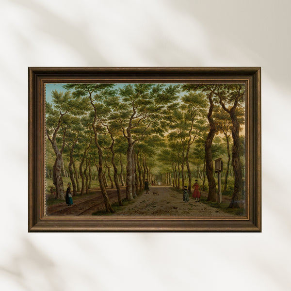 Paulus Constantijn la Fargue - Haagse Bos’taki Herepad Yolu