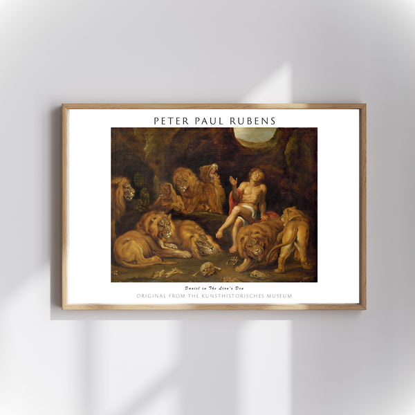 Peter Paul Rubens - Aslanların Çukurunda Daniel