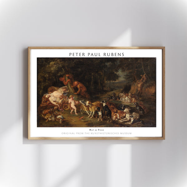 Peter Paul Rubens - Diana’nın Dinlenişi poster