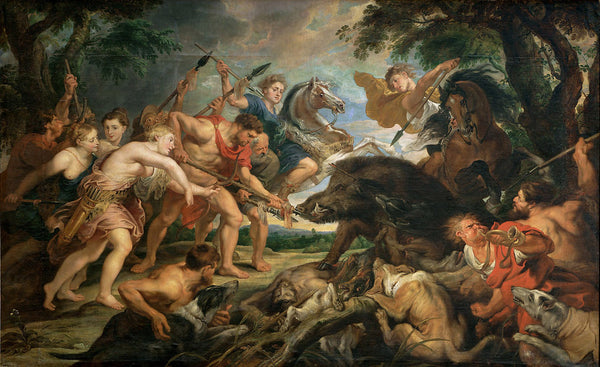 Peter Paul Rubens - Kalyedon Domuzu Avı tablo