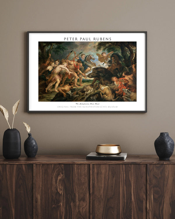 Peter Paul Rubens - Kalyedon Domuzu Avı çerçeve