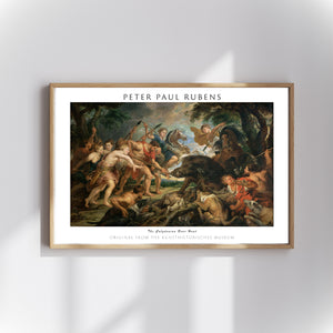 Peter Paul Rubens - Kalyedon Domuzu Avı poster