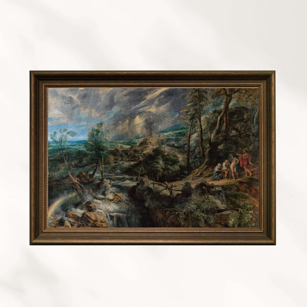 Peter Paul Rubens - Philemon ve Baucis ile Manzara