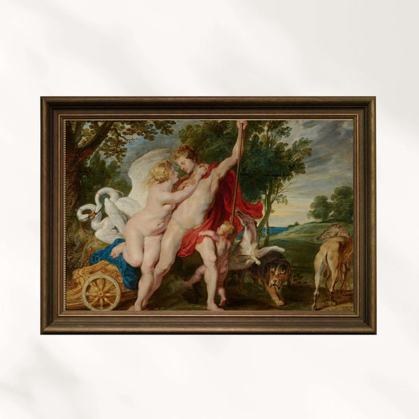 Peter Paul Rubens - Venus Trying to Stop Adonis from Hunting