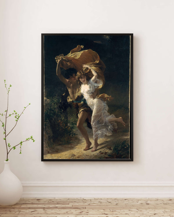 Pierre-Auguste Cot - Fırtına Fine Art Baskı