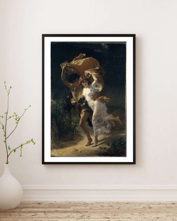 Pierre-Auguste Cot - Fırtına Fine Art Baskı
