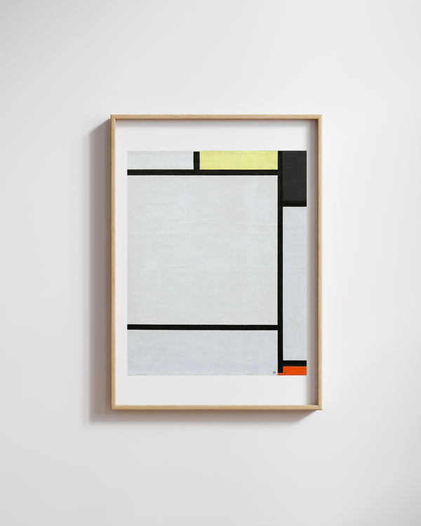 Piet Mondrian - Tablo 2 Fine Art Baskı