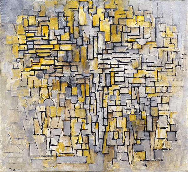 Piet Mondrian - Kompozisyon No. VII Tablo