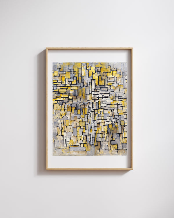 Piet Mondrian - Kompozisyon No. VII Fine Art Baskı