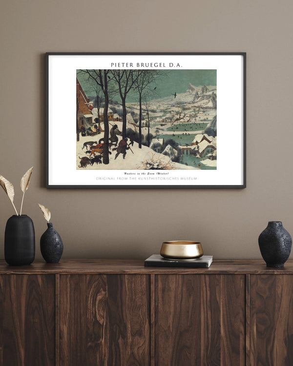 Pieter Bruegel d. A. - Avcıların Kışı çerçeve