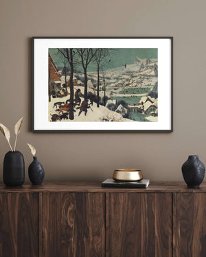 Pieter Bruegel d. A. – The Hunters' Winter