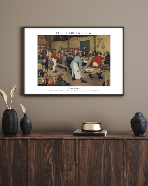 Pieter Bruegel d. A. - Köylü Düğünü çerçeve