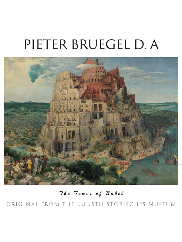 Pieter Bruegel d. A. - Babil Kulesi fine art baskı