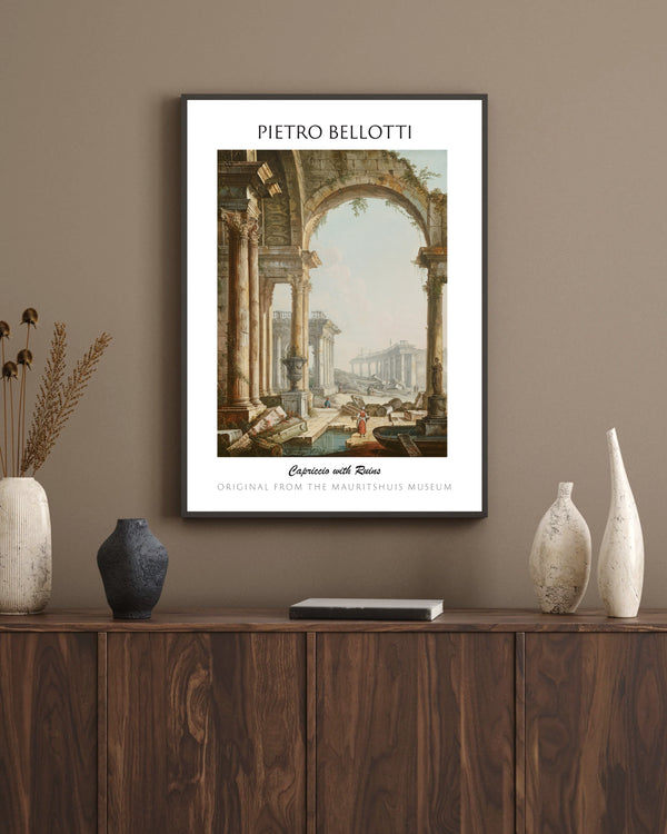 Pietro Bellotti-Harabelerle Kapris Kompozisyonu