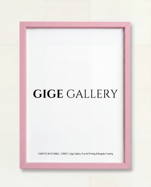 Pink Wood Frame