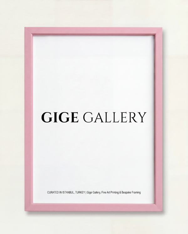 Pink Wood Frame