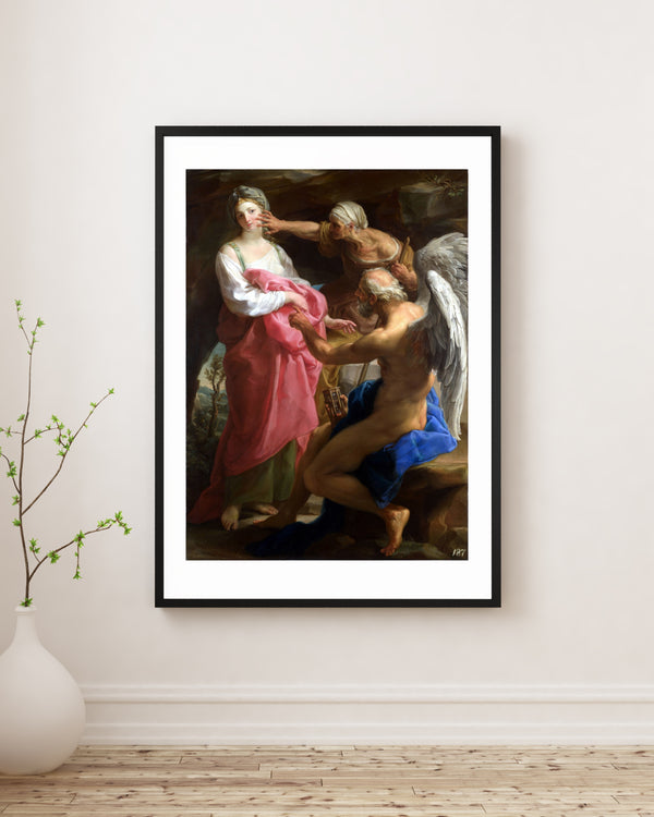 Pompeo Girolamo Batoni - Zamanın Yaşlılığa Güzelliği Yok Etmesini Emretmesi