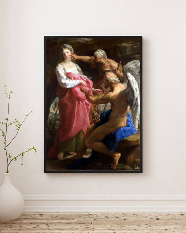 Pompeo Girolamo Batoni - Zamanın Yaşlılığa Güzelliği Yok Etmesini Emretmesi
