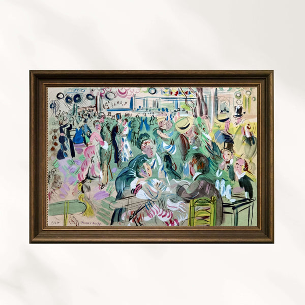 Raoul Dufy - Moulin de la Galette Fine Art Baskı