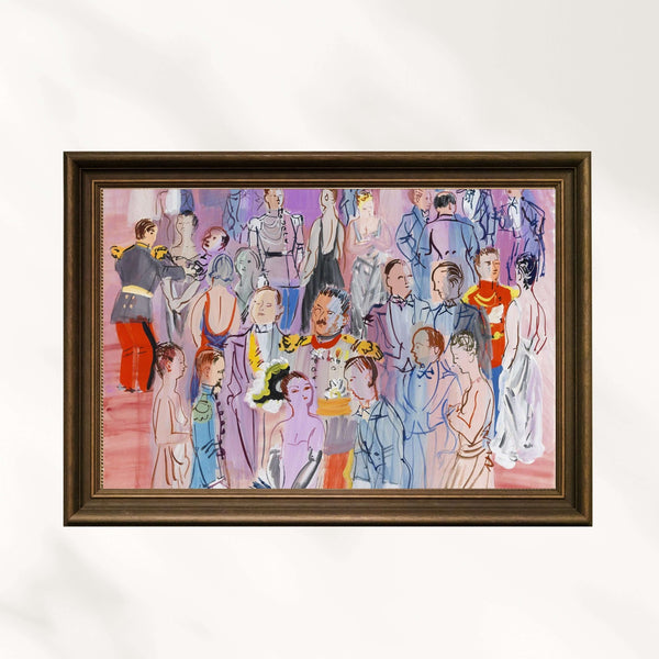 Raoul Dufy - Amirallikte Resepsiyon Fine Art Baskı