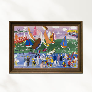 Raoul Dufy - Sainte-Adresse Körfezi fine art baskı