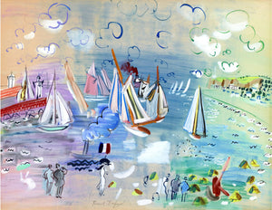 Raoul Dufy - Filonun Ziyareti fine art baskı