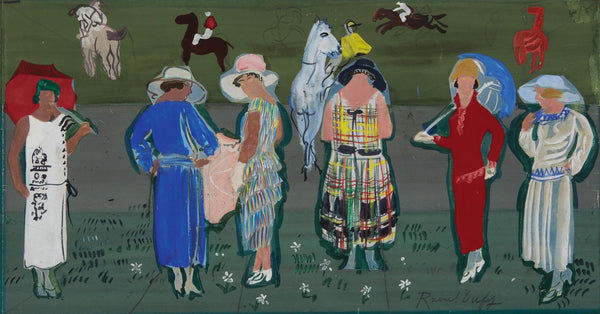 Raoul Dufy - Yarışlarda Modeller