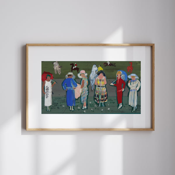 Raoul Dufy - Yarışlarda Modeller