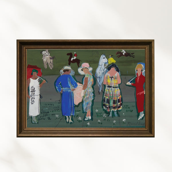 Raoul Dufy - Yarışlarda Modeller