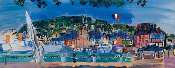 Raoul Dufy - Deauville Limanı