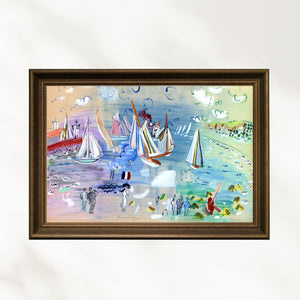 Raoul Dufy - Filonun Ziyareti fine art baskı