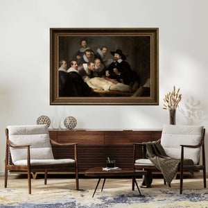 Rembrandt van Rijn - Dr. Nicolaes Tulp’un Anatomi Dersi fine art baskı